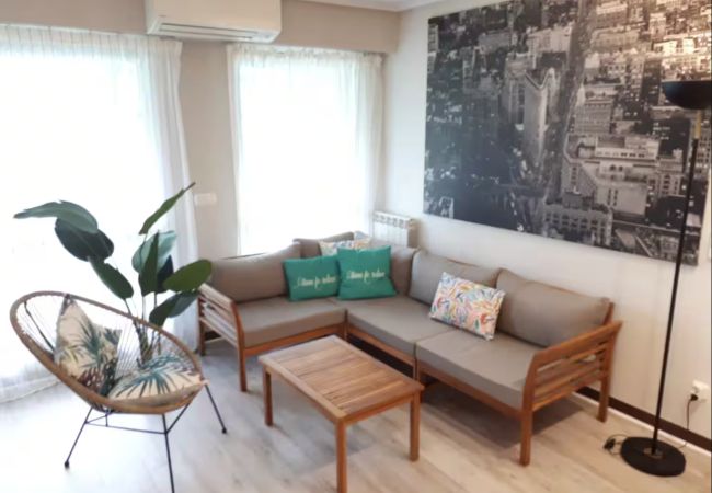 Apartamento en San Sebastián/Donostia - Junto a la playa de Gros,parking opcional